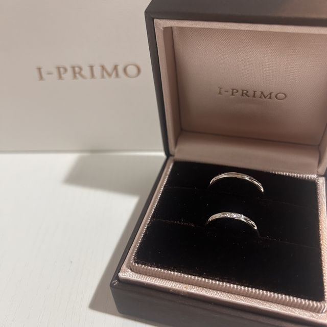 【アイプリモ(I-PRIMO)の口コミ】 事前にネットで一目惚れをし、お店に見に行った所、シンプルなのに主張し…