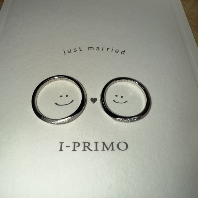 【アイプリモ(I-PRIMO)の口コミ】 私が購入させていただいた指輪は、11個のダイヤが並んでおり、細身で華奢…