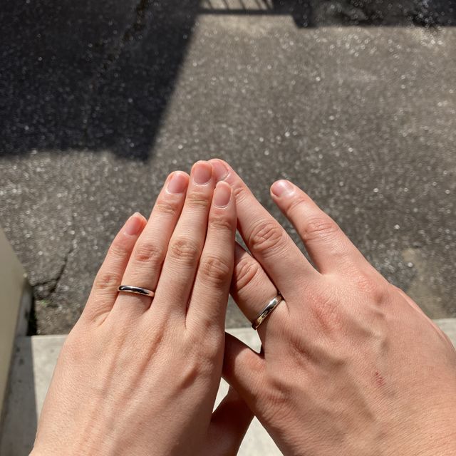 【CRAFY(クラフィ)の口コミ】 自分たちでデザインしたので、自分たちの大好きな指輪になりました。こだ…