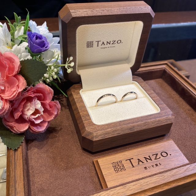 【TANZO.(鍛造指輪)の口コミ】 つけ心地が良く、何回も付けたり外したりしたくなるほどでした。シンプル…