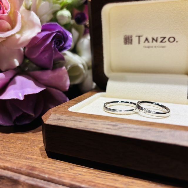 【TANZO.(鍛造指輪)の口コミ】 自分たちの好みのデザインの鍛造指輪を作り上げました。
いくつかブランド…