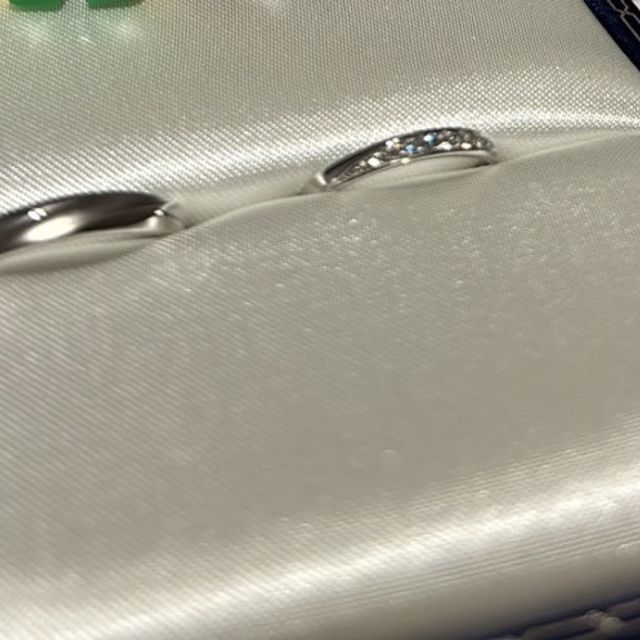 【ヴァンドーム青山(VENDOME AOYAMA)の口コミ】 とにかくシンプルでとても気に入っています！女性用はダイヤがどの角度か…