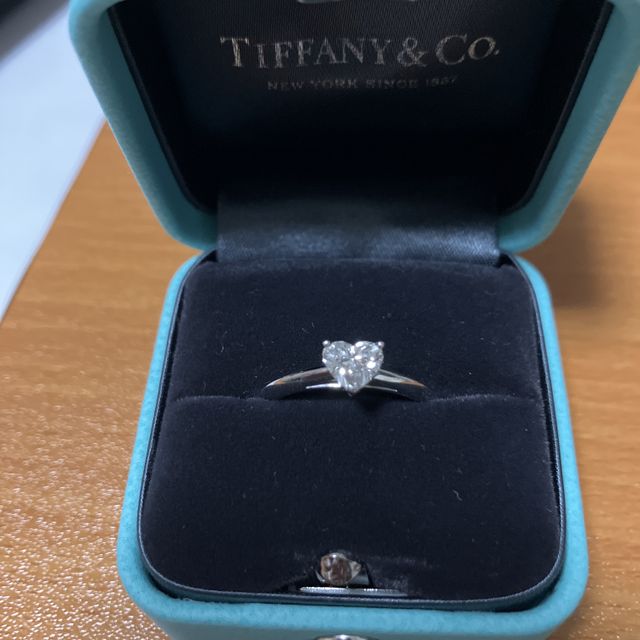 【ティファニー(Tiffany & Co.)の口コミ】 ハートシェイプは歳をとったときどうかと最後まで悩みましたが、やはりこ…
