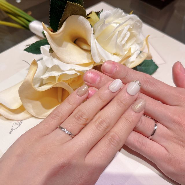 【アイプリモ(I-PRIMO)の口コミ】 指輪探しで迷っていましたが、自分の形にあった指輪を一緒に探してもらえ…