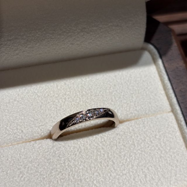 【TANZO.(鍛造指輪)の口コミ】 10年前に購入した結婚指輪が変形したので、スイートテンダイヤモンドとい…