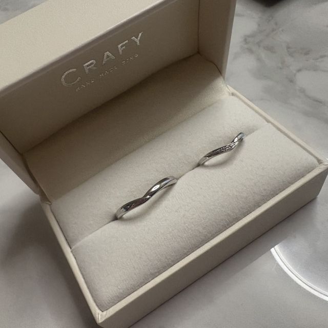 【CRAFY(クラフィ)の口コミ】 世界に一つだけのものを作成することができる
お互いのリングを作成しあえ…