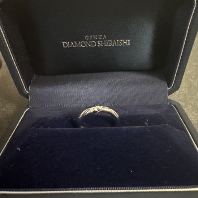 【銀座ダイヤモンドシライシの口コミ】 1人1人の骨格に合わせて似合う指輪を提案していただきました。シンプルだ…
