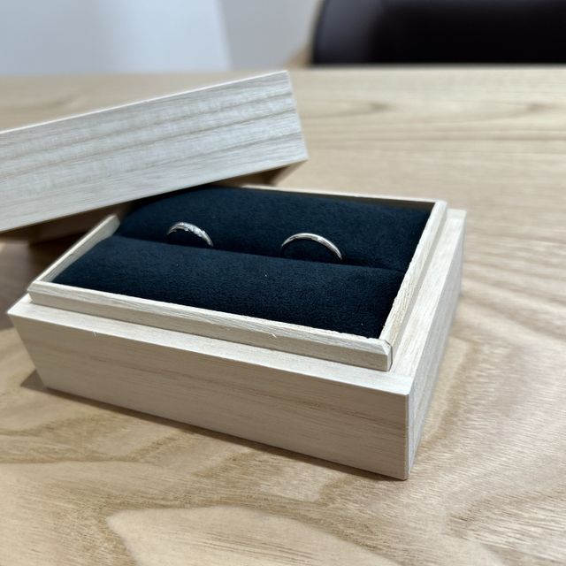 【出雲結(いずもゆい)の口コミ】 シンプルなものがほしかったので、希望通りのデザインに出会えてとても満…