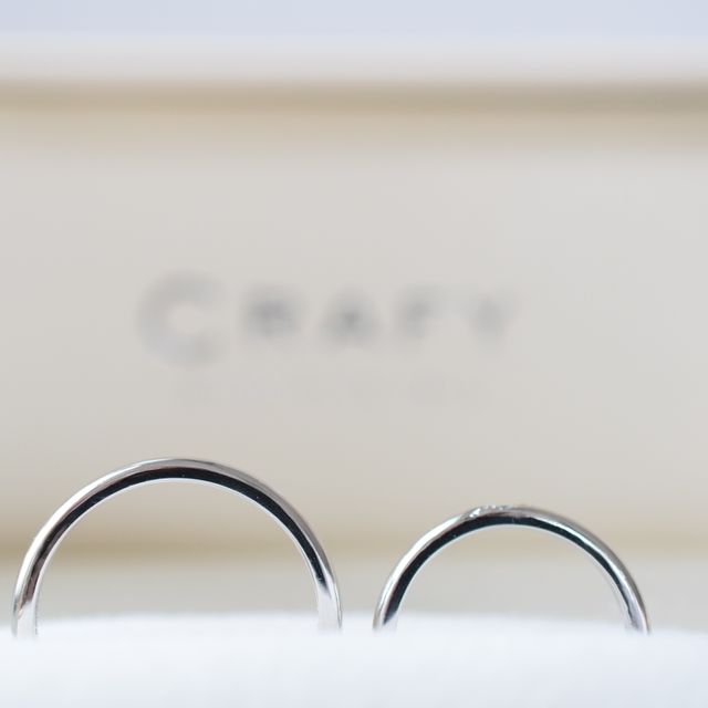 【CRAFY(クラフィ)の口コミ】 各々が好きな指輪のタイプ、素材、色などを選びながら作ることができるの…