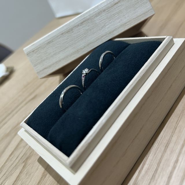 【出雲結(いずもゆい)の口コミ】 一から職人の方が手作業で作成していただける指輪で、「風結」というコン…