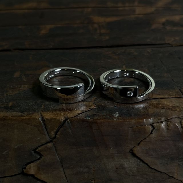 【ichi(イチ)の口コミ】 結婚雑誌に載っていたシンプルながらも個性的なデザインが目を惹きichiさ…