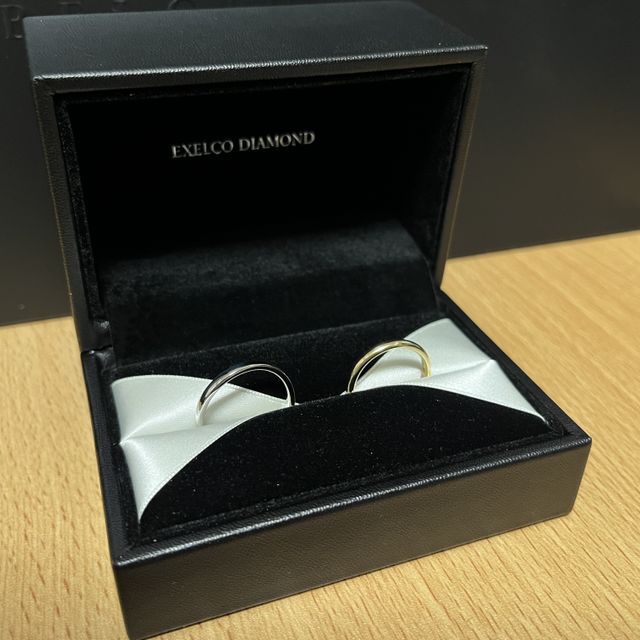 【エクセルコダイヤモンド(EXELCO DIAMOND)の口コミ】 初めて指輪を選んだのですが、シンプルなものからゴージャスなものまでデ…