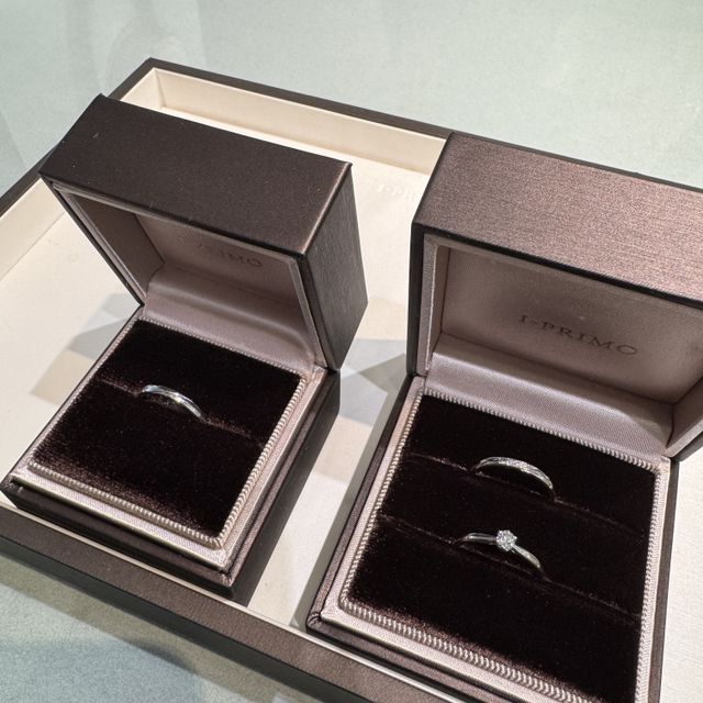 【アイプリモ(I-PRIMO)の口コミ】 デザインは迷うかと思っていましたが、お店の方の助言もいただきながら割…