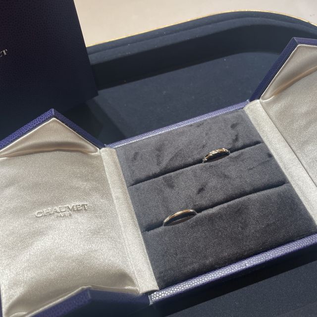 【ショーメ(CHAUMET)の口コミ】 とにかく指輪のデザインが可愛いです。
トルサードのデザインは割と細めで…