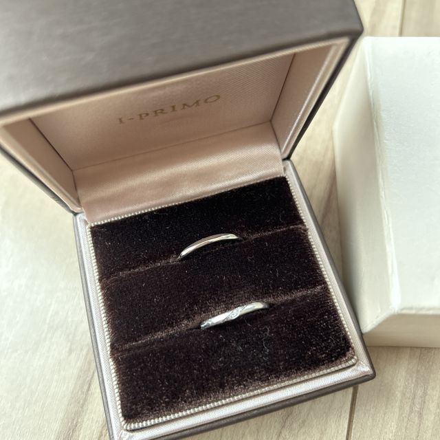 【アイプリモ(I-PRIMO)の口コミ】 仕事中は外すつもりだった為、石のあるデザインを希望していました。色々…