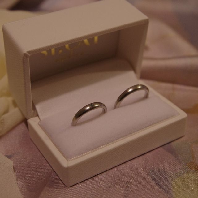 【atelier ST, CAT(アトリエ エスティーキャット)の口コミ】 指輪を購入する上で、一番大事にしたのは毎日つけられること、また温泉な…