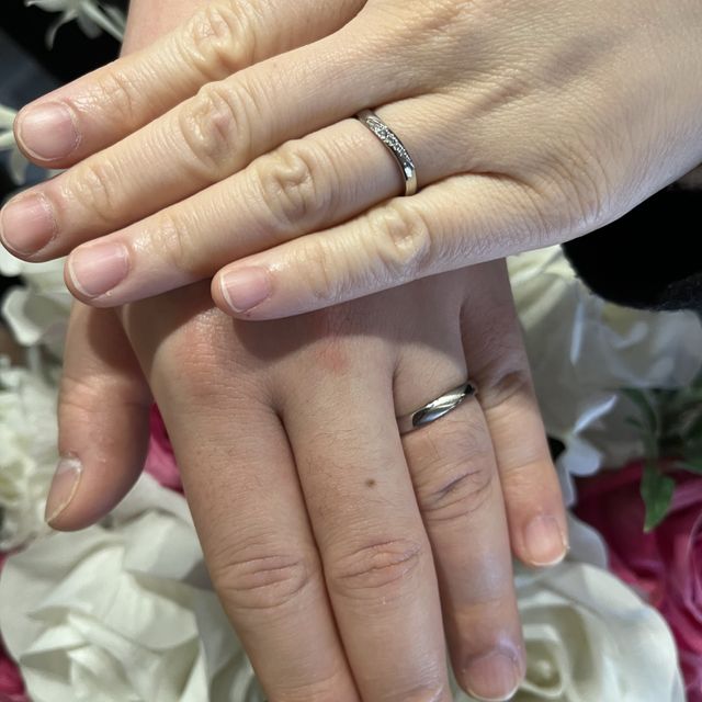【TANZO.(鍛造指輪)の口コミ】 デザインはフルオーダーで自分たちの理想するイメージ通り完成しとても満…