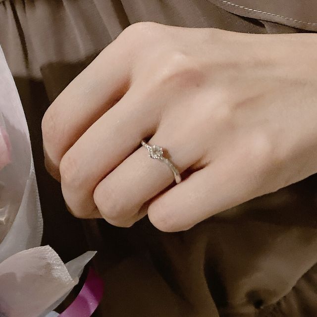 【TRECENTI(トレセンテ)の口コミ】 店舗で試着した時から(何なら事前に情報を集めていた時から)、ダイヤがお…