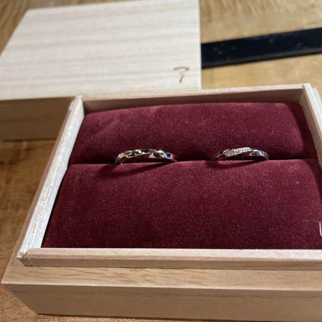 【ichi(イチ)の口コミ】 指輪の形がたくさん選べ、今までの作品などを元に自分たちの好きなものを…
