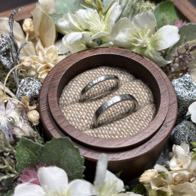 【鎌倉彫金工房の口コミ】 自分たちでつくることができる、指輪に模様を入れたりするのも自分たちの…