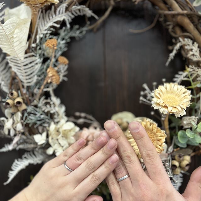 【鎌倉彫金工房の口コミ】 自分たちでつくることができる、指輪に模様を入れたりするのも自分たちの…