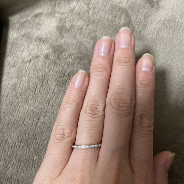 【グラフ(GRAFF)の口コミ】 シンプルながらもダイヤの輝きが素晴らしく、飽きが来ないとらおもいこち…