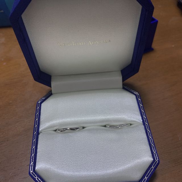 【ヴァンドーム青山(VENDOME AOYAMA)の口コミ】 試着したときに、自分の指にあっていて、つけやすいのが1番の決め手のポイ…