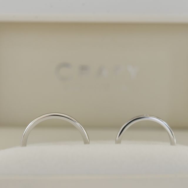 【CRAFY(クラフィ)の口コミ】 自分でデザインを1から決められるので愛着が湧きます。2人で世界に一つだ…