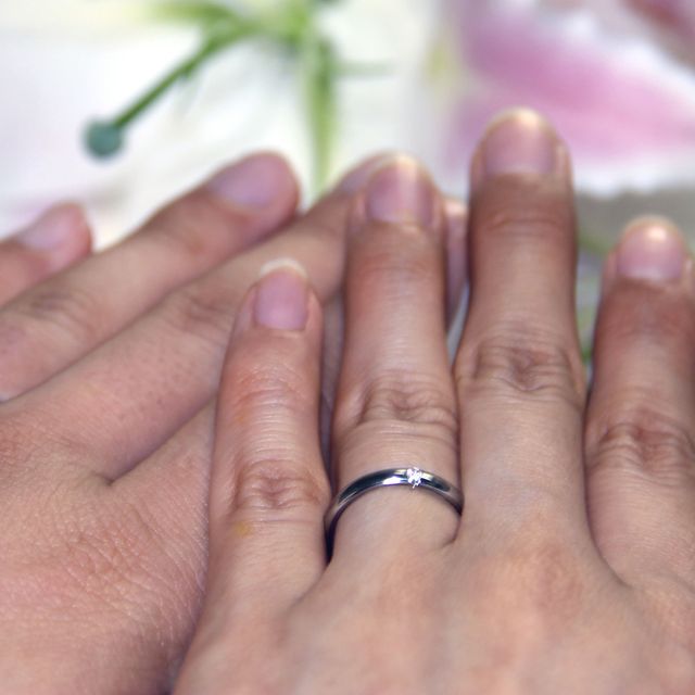 【FISCHER(フィッシャー)の口コミ】 結婚指輪は毎日ずっと身につけるものなので、指輪選びの際、なによりも私…