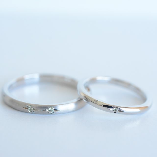 【CRAFY(クラフィ)の口コミ】 2人の誕生月が一緒だったのでその石を入れられるのがよかったです。細さか…