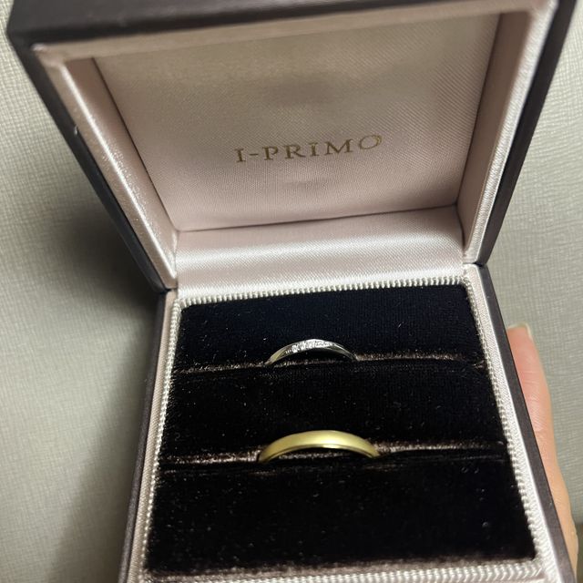 【アイプリモ(I-PRIMO)の口コミ】 ダイヤがキラキラしていて可愛い。そしてウェーブタイプのため指が長く見…