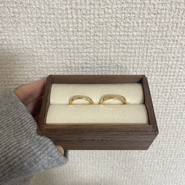 【PORTADA(ポルターダ)の口コミ】 シンプルでダイヤが一粒なのが上品でとても素敵。ゴールドなので使いふる…