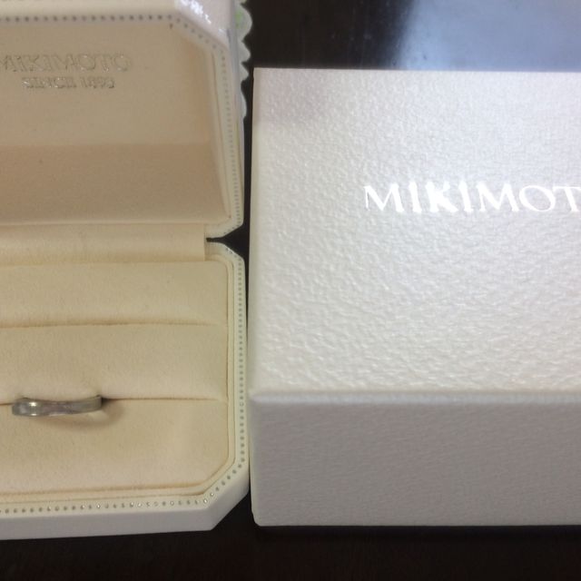 【MIKIMOTO(ミキモト)の口コミ】 正直に言うと、他のブランドの指輪を検討していたのですが、夫の両親(義父…