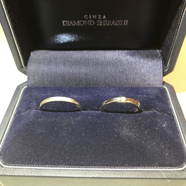 【銀座ダイヤモンドシライシの口コミ】 指輪の商品名のエバーアフター、「いつまでも幸せに暮らしました」という…