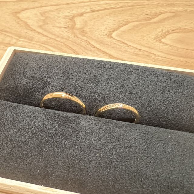 【出雲結(いずもゆい)の口コミ】 結婚指輪を選びました。豊富なデザインから選べるので、自分たちらしさを…