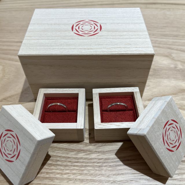 【出雲結(いずもゆい)の口コミ】 指輪に一つ一つ想いが込められていて、自分たちの想いに合う指輪を探せる…