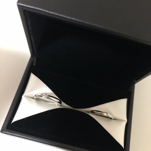 【エクセルコダイヤモンド(EXELCO DIAMOND)の口コミ】 シンプルなので長い目で見た時にずっとつけていられるのが嬉しいポイント…