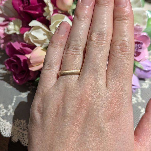 【TANZO.(鍛造指輪)の口コミ】 自分たちで選べるところ。色味やデザインも、自分たちの好みに合わせて、…