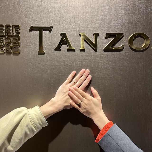 【TANZO.(鍛造指輪)の口コミ】 シンプルなものから、個性的なものまで、幅広いデザインを展開されている…