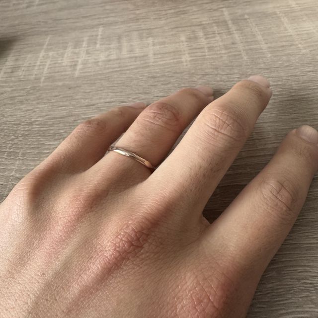 【ケイウノ ブライダル(K.UNO BRIDAL)の口コミ】 ディズニーのリトルマーメイドのデザインの指輪を買わせていただきました…