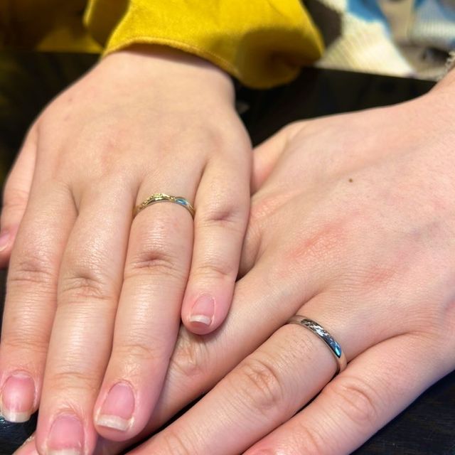 【ケイウノ ブライダル(K.UNO BRIDAL)の口コミ】 お互い好きなディズニーで、更に好きな作品の中の美女と野獣の指輪が複数…