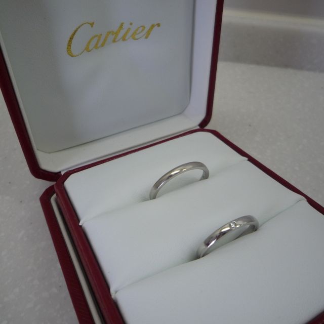 【カルティエ(Cartier)の口コミ】 いろいろな指輪を見ましたが、一生ものなので、いいものを購入したいとい…