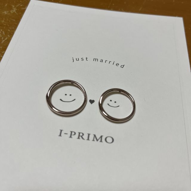 【アイプリモ(I-PRIMO)の口コミ】 シンプルで上品なデザインに惹かれて購入しました。アイプリモオリジナル…