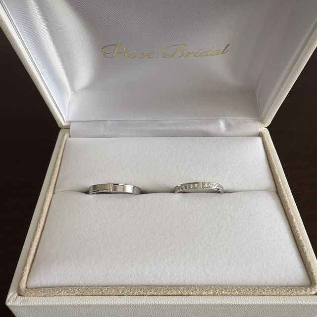 【PILOT BRIDAL(パイロットブライダル)の口コミ】 購入時に指輪の作成方法や、ブランドの強みを聞いたからこそ、仕事でも休…