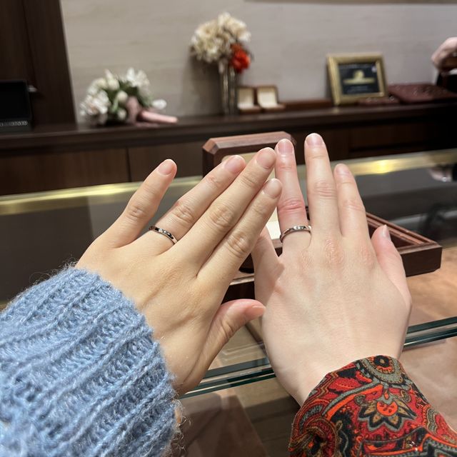 【TANZO.(鍛造指輪)の口コミ】 デザインを全て自分の好きなように組み合わせることができて、満足のいく…