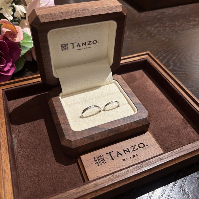 【TANZO.(鍛造指輪)の口コミ】 好きなデザインパターンが選べるところは素敵！組み合わせ
によっては名前…