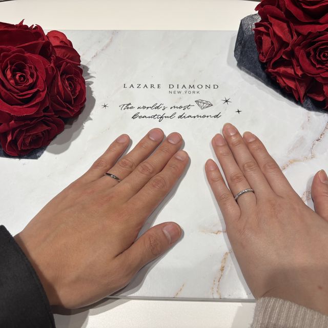 【ラザール ダイヤモンド(LAZARE DIAMOND)の口コミ】 指輪を購入するにあたって何軒もお店周りました。
最初はラザールダイヤモ…