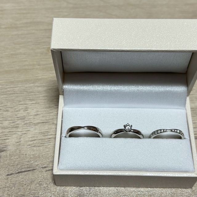 【湘南彫金工房 andfuseの口コミ】 デザインは元々欲しかったブランドの指輪をイメージして、それに限りなく…