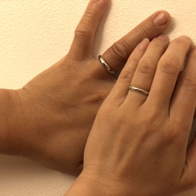 【icci代官山の口コミ】 素材はプラチナpt950で耐久性も強く、長く愛用できるようにしました。デザ…