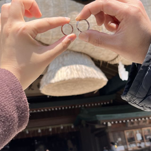 【出雲結(いずもゆい)の口コミ】 雲結シリーズの結婚指輪を選びました。

シンプルなデザインで普段でもこ…